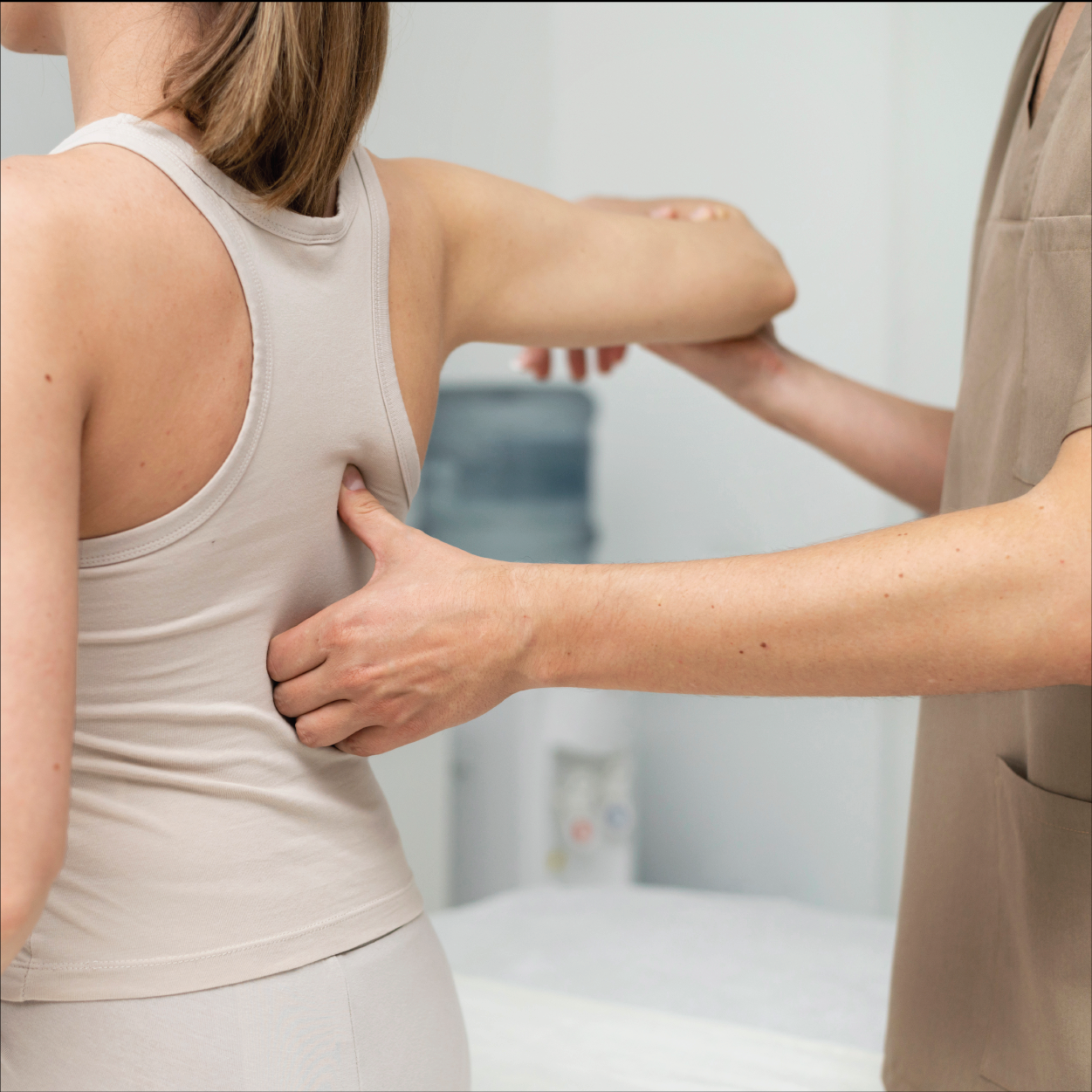 Osteopathy treatment session